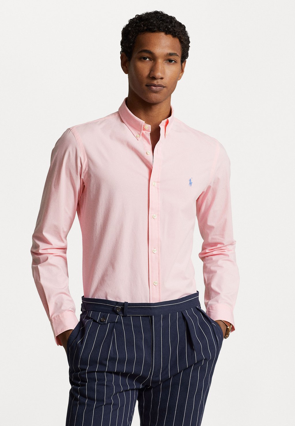 Рубашка Long Sleeve Sport Polo Ralph Lauren, цвет carmel pink