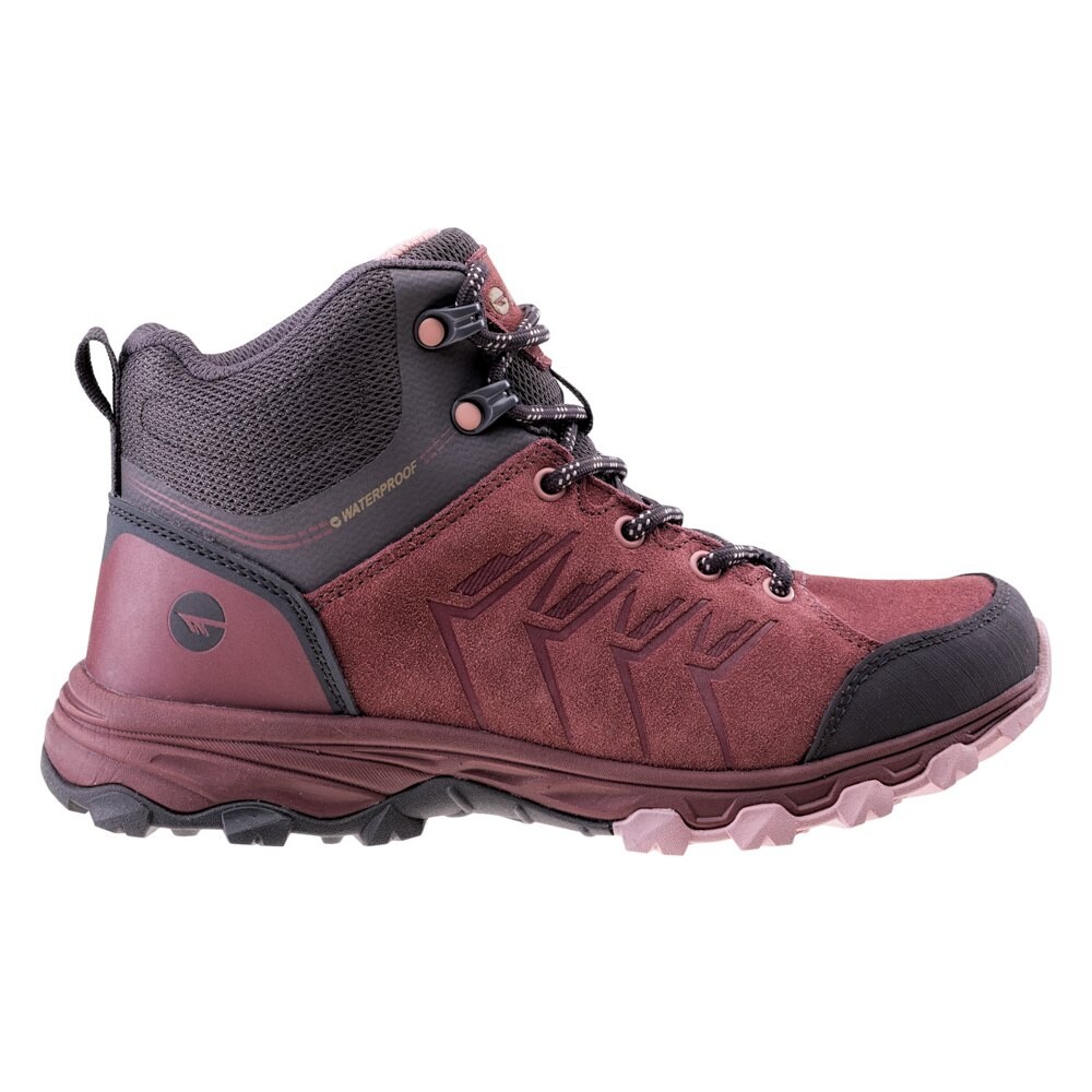 

Походные ботинки HI-TEC Helone Mid WP, коричневый