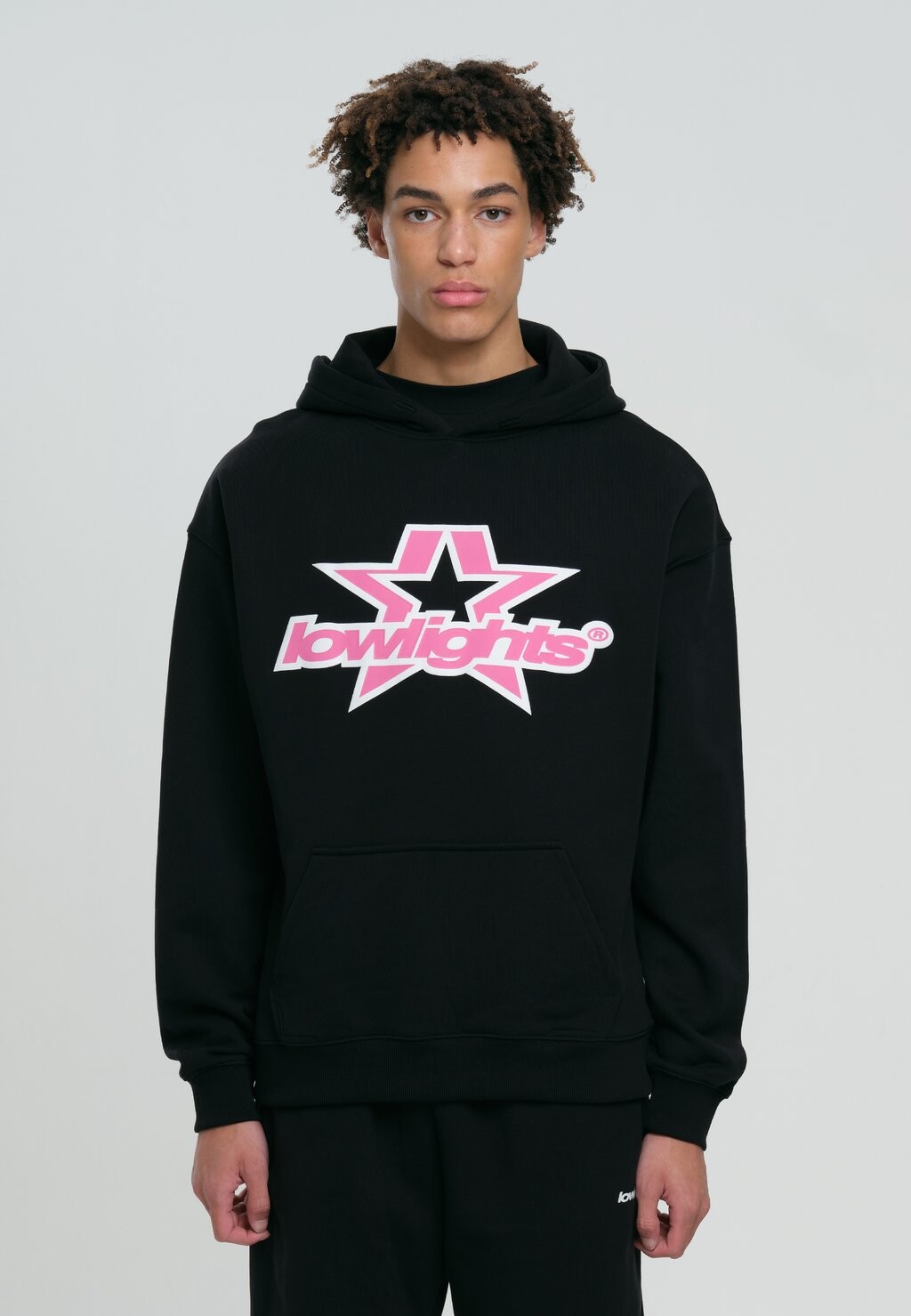

Толстовка SUPERSTAR HOODIE LOW LIGHTS STUDIOS, цвет black