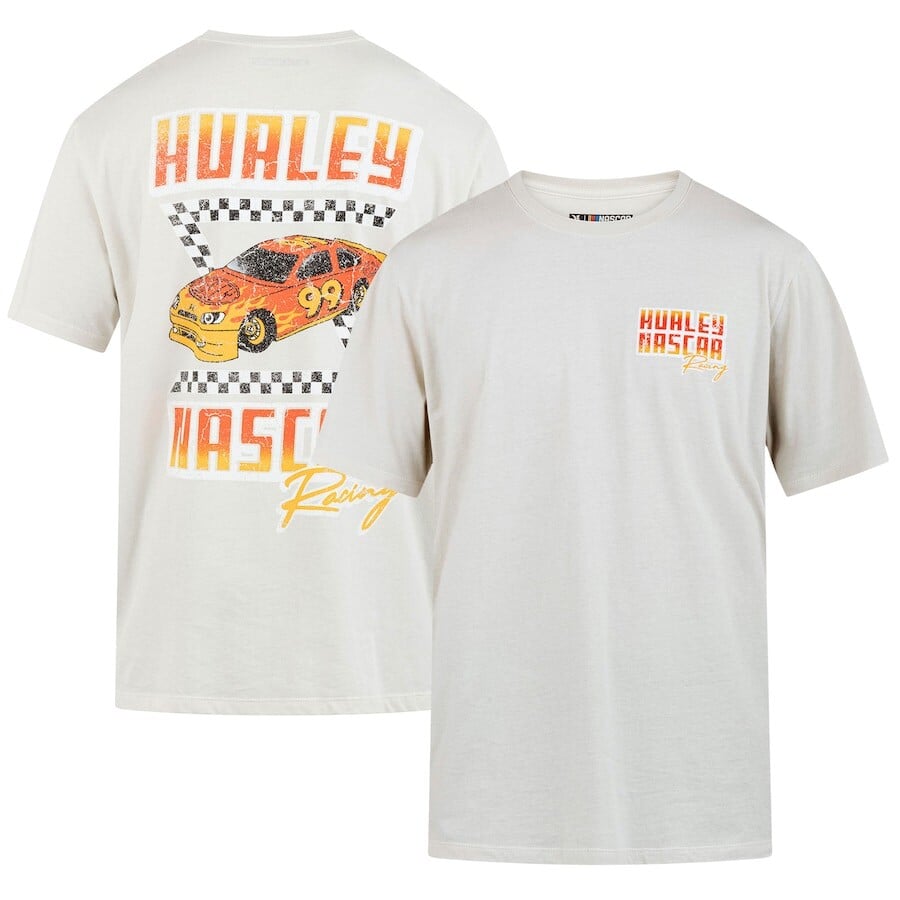 

Футболка с коротким рукавом Hurley Nascar Merchandise, кремовый