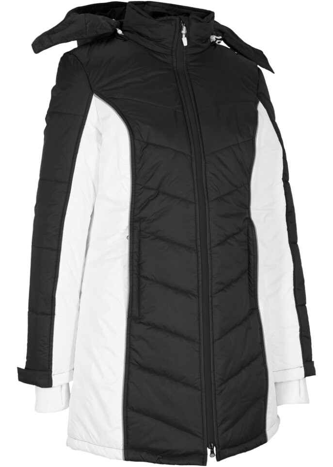 

Лыжное функциональное стеганое пальто Bpc Bonprix Collection, черный