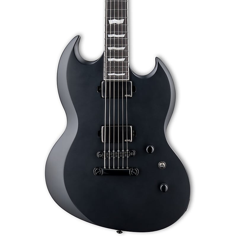 

Электрогитара ESP LTD Viper-1000 Baritone Electric Guitar, Black Satin