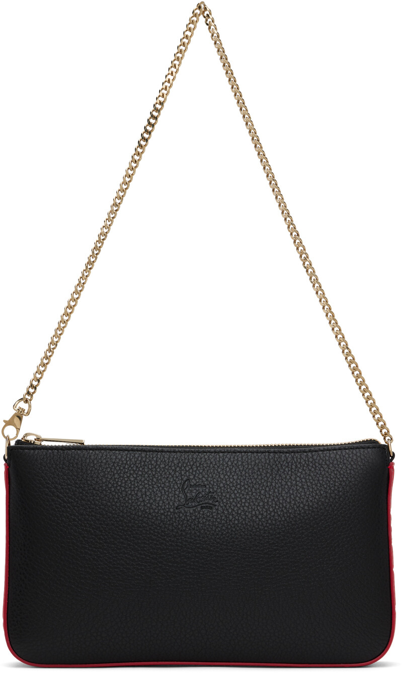 

Черный клатч Loubila Christian Louboutin
