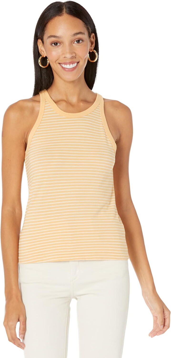 

Топ MONROW Stripe Narrow Tank, песочный