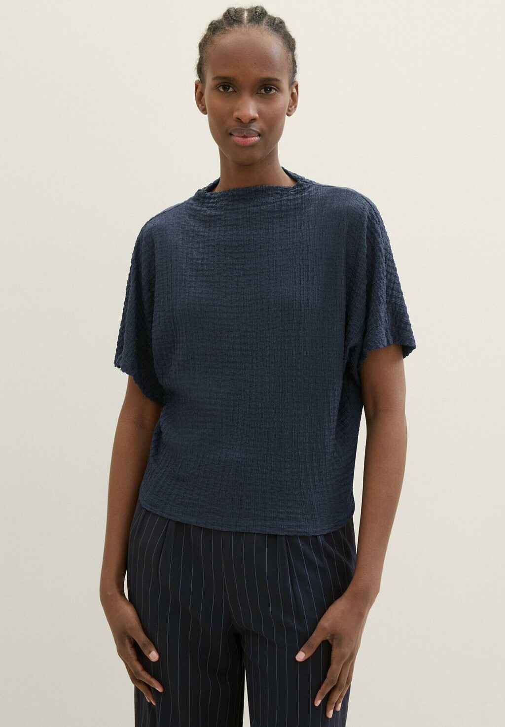

Блузка IN OPTIK TOM TAILOR DENIM, цвет sky captain blue