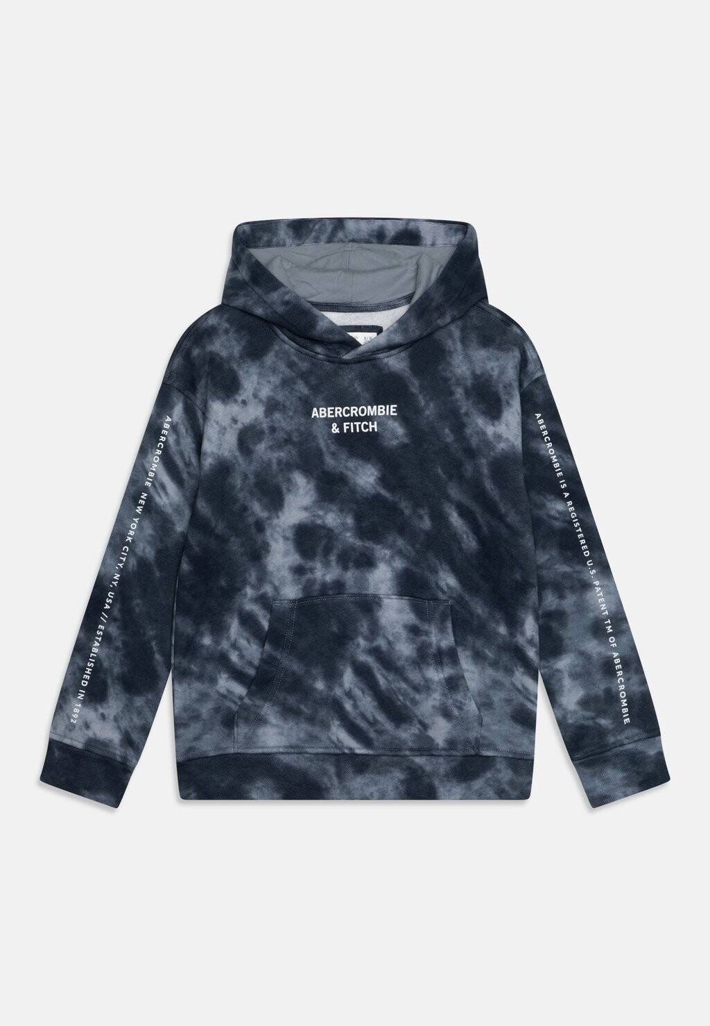 

Толстовка OVERT LOGO Abercrombie & Fitch, цвет blue