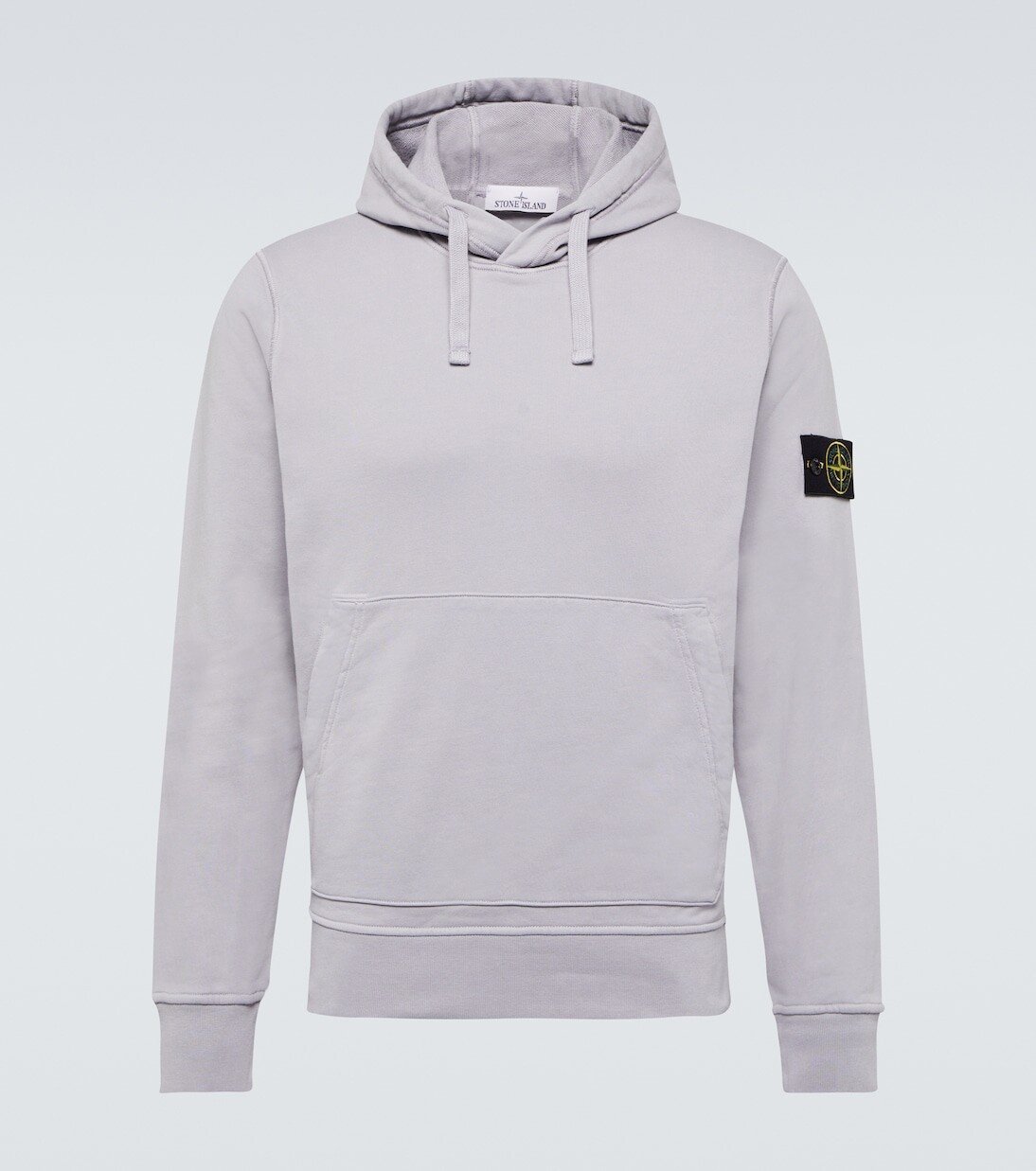 

Толстовка из хлопкового джерси Stone Island, нейтральный