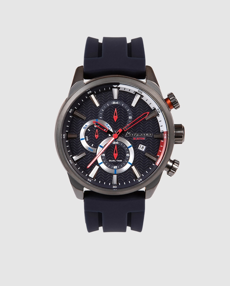 цена Многофункциональные синие резиновые часы Neckmarine X-Plorer Neckmarine, синий
