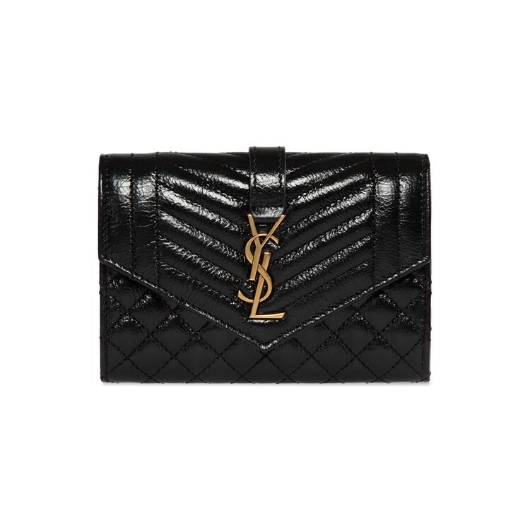 

Кошелек Saint Laurent Small Envelope Wallet, цвет Noir