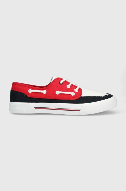 

Кроссовки CORE BOAT SHOE CANVAS Tommy Hilfiger, красный