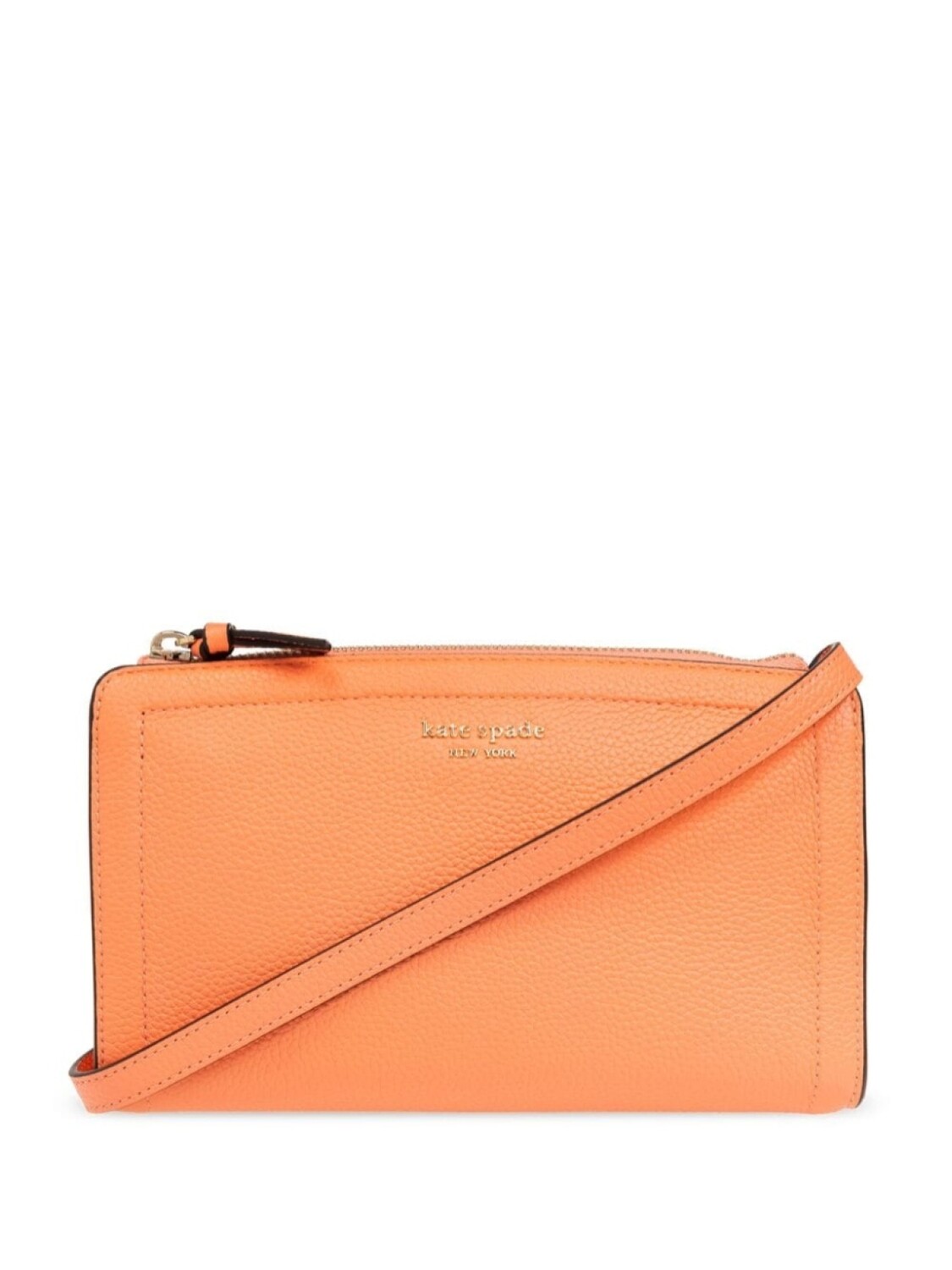 

Кожаная сумка через плечо Knott Kate Spade, оранжевая