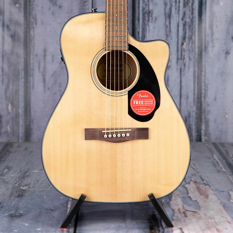 Акустическая гитара Fender CC-60SCE Concert Acoustic/Electric, Natural