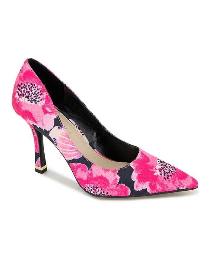 

Женские туфли-лодочки Romi Kenneth Cole New York, цвет Black, Pink Floral- Textile