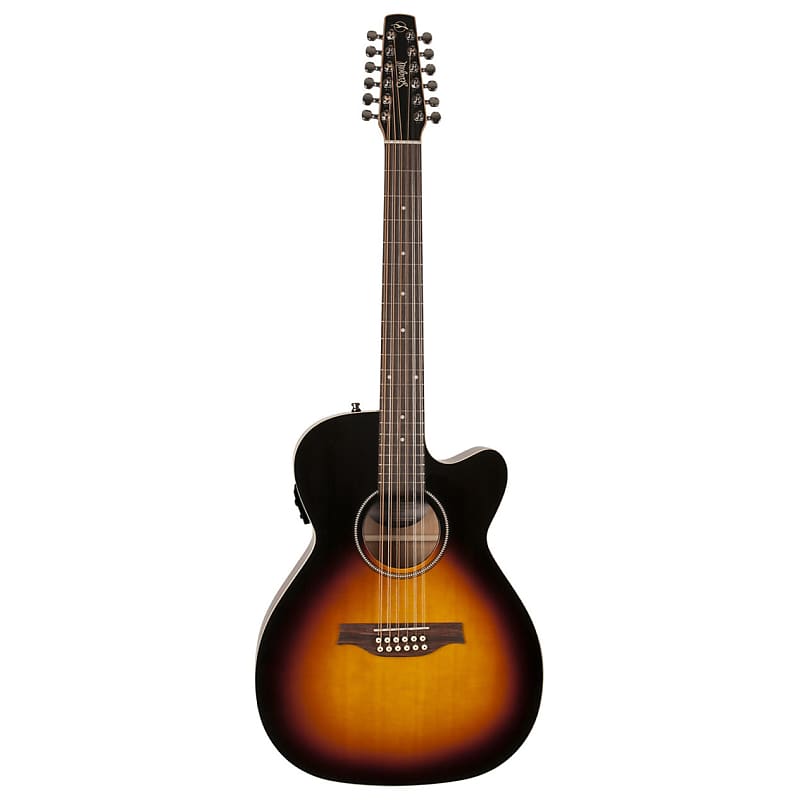 Акустическая гитара Seagull S12 CH CW Spruce Sunburst GT Presys II чехол клатч mypads portafoglio magnetico для mpie s12