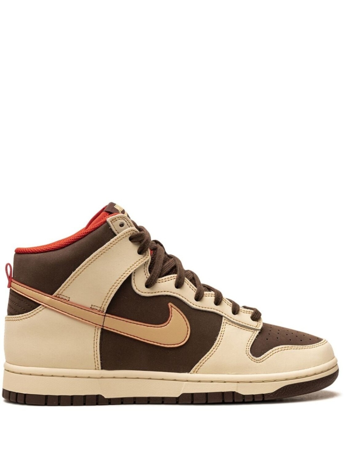

Nike кроссовки Dunk High Baroque Brown, коричневый