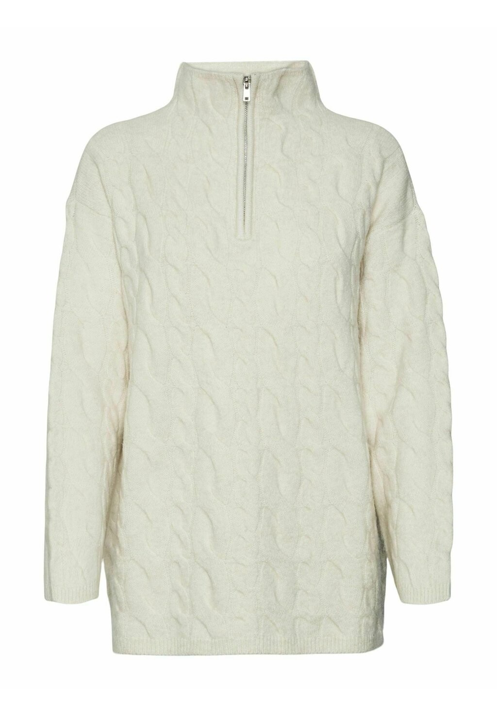 

Трикотаж трикотаж Vero Moda VMPHILINE CABLE LS LONG ZIP, цвет birch