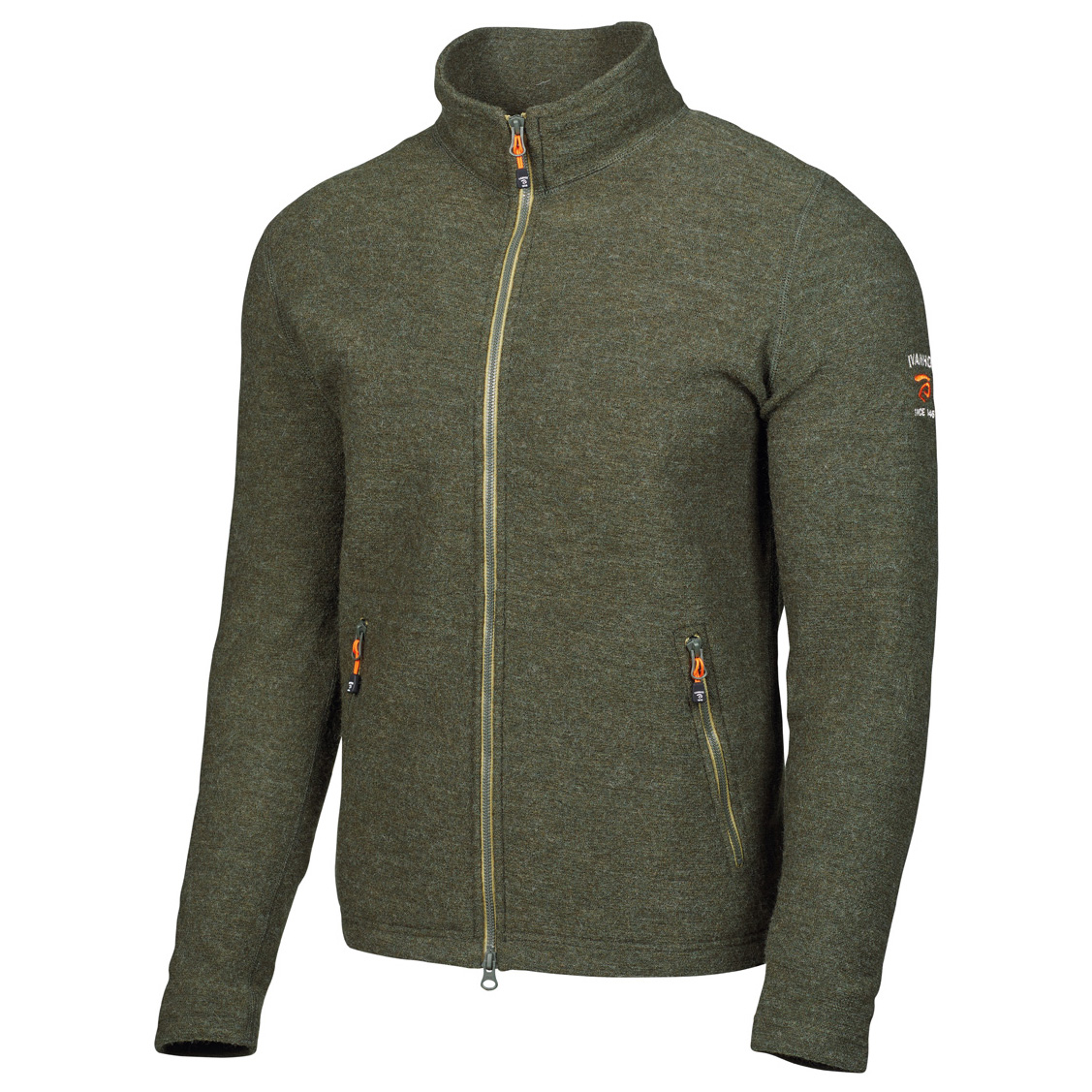 Шерстяная куртка Ivanhoe Of Sweden Louie Full Zip, цвет Loden Green шерстяной свитер ivanhoe of sweden hadar half zip черный