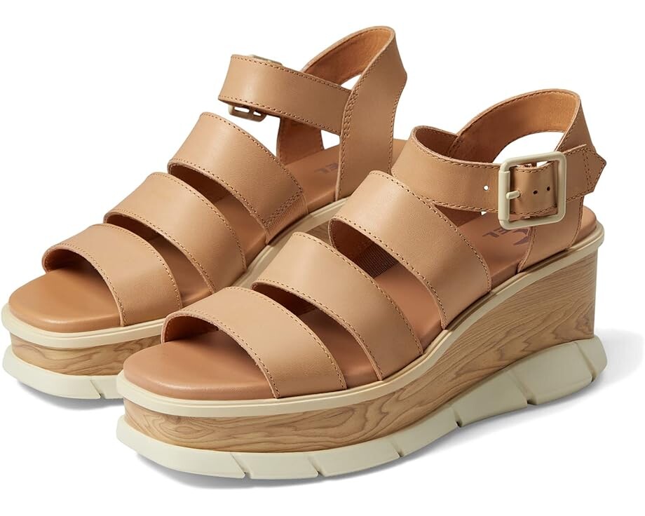 

Туфли SOREL Joanie III Ankle Strap, цвет Honest Beige/Chalk
