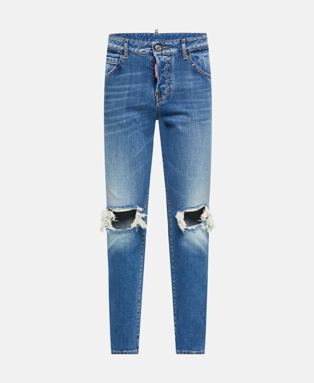 

Джинсы узкого кроя Dsquared2, индиго