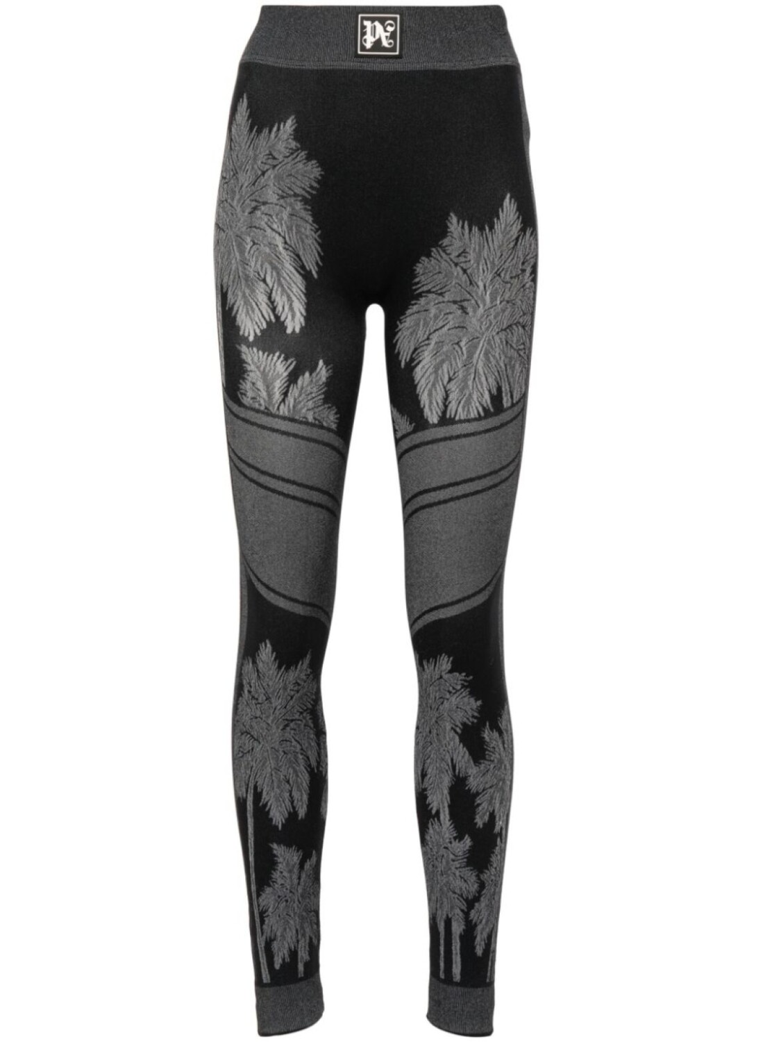 

Palm Angels лыжные легинсы Palm Baselayer, черный