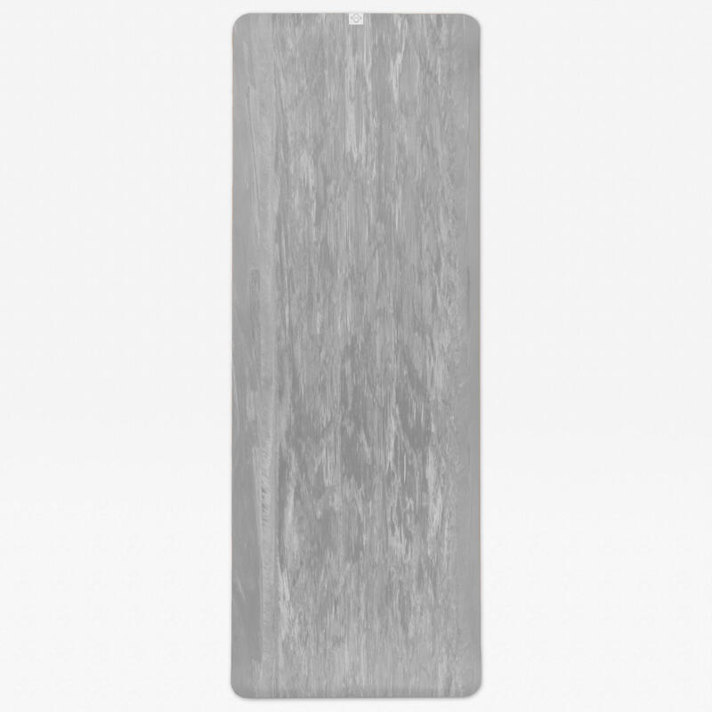 Коврик для йоги 185 см × 65 см × 5 мм - Ручка серый KIMJALY, цвет grau фотографии