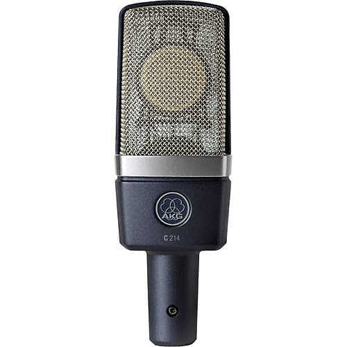 Конденсаторный микрофон AKG C214 Large Diaphragm Cardioid Condenser Microphone цена и фото