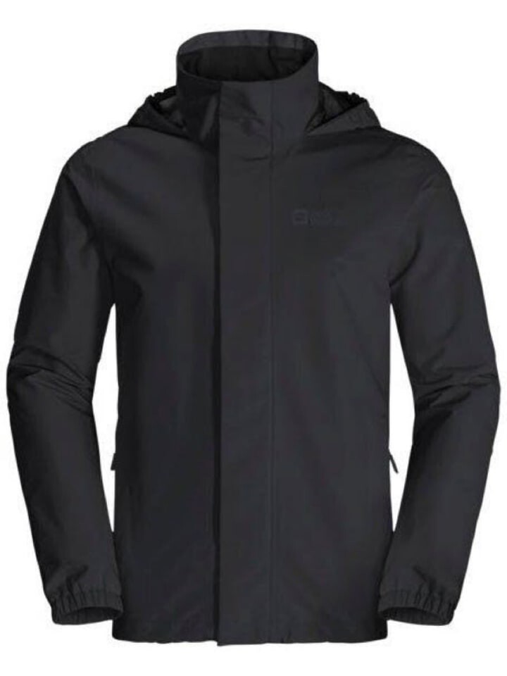 

Дождевик Jack Wolfskin, черный
