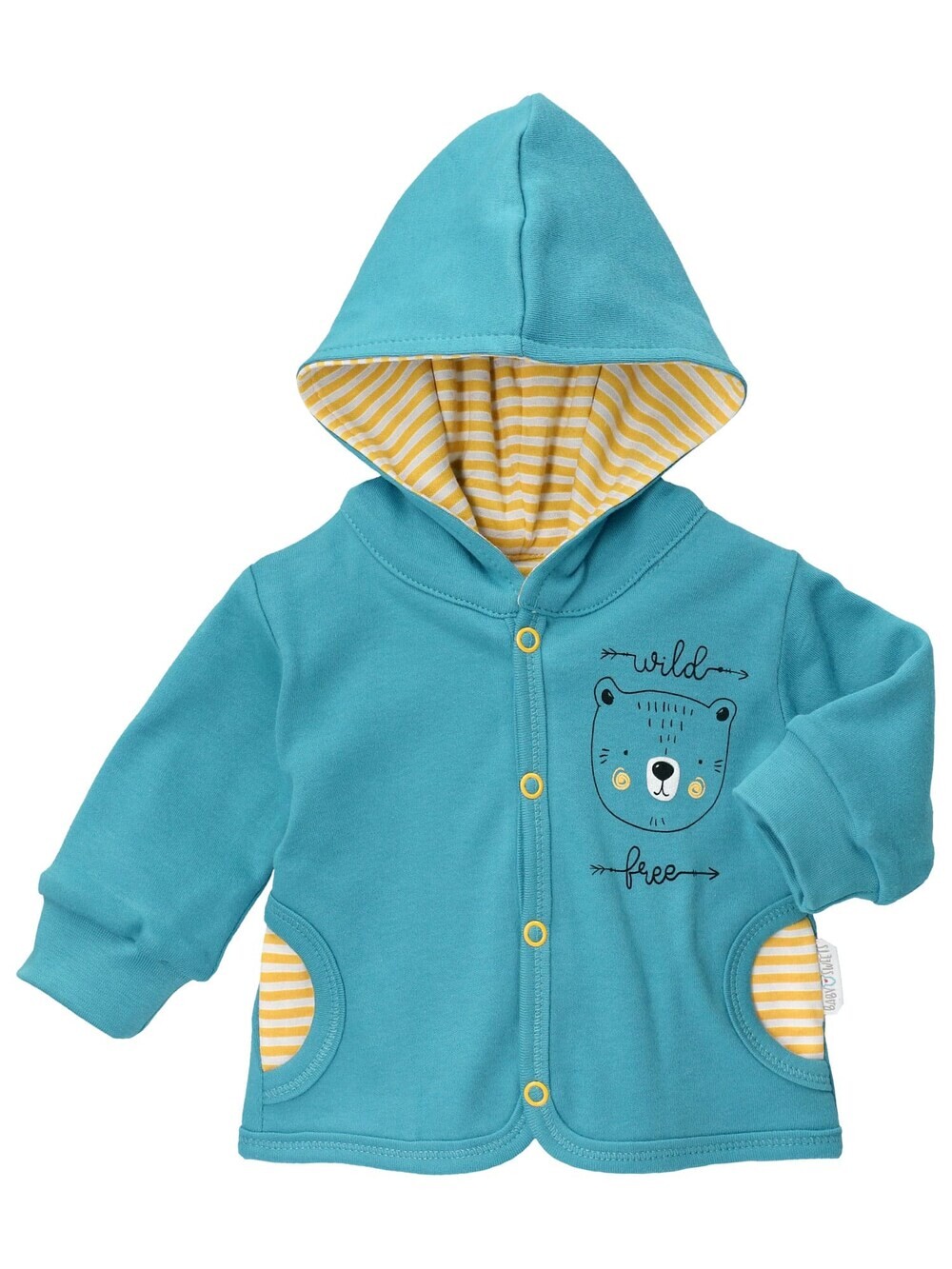 

Толстовка на молнии Baby Sweets, светло-синий