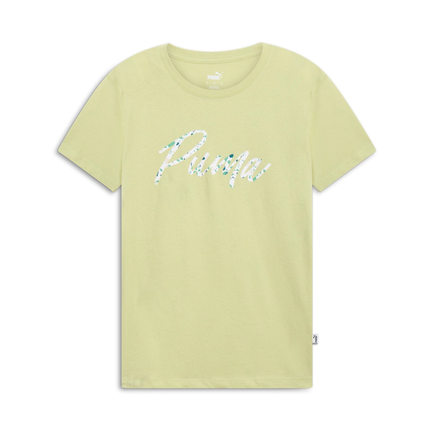 

Женская футболка PUMA Live In Speckle, цвет Pistachio Green