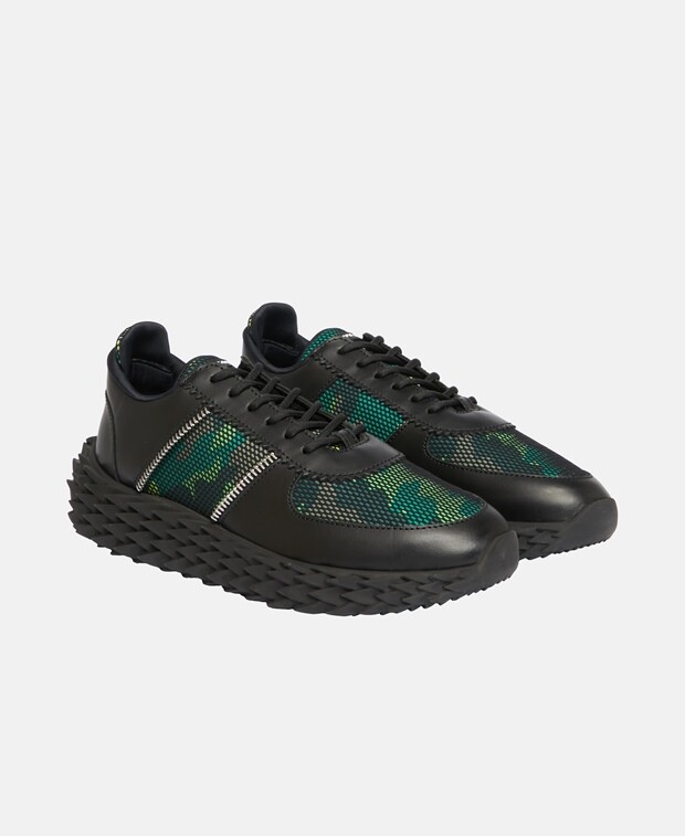 

Кроссовки Giuseppe Zanotti Design, зеленое яблоко