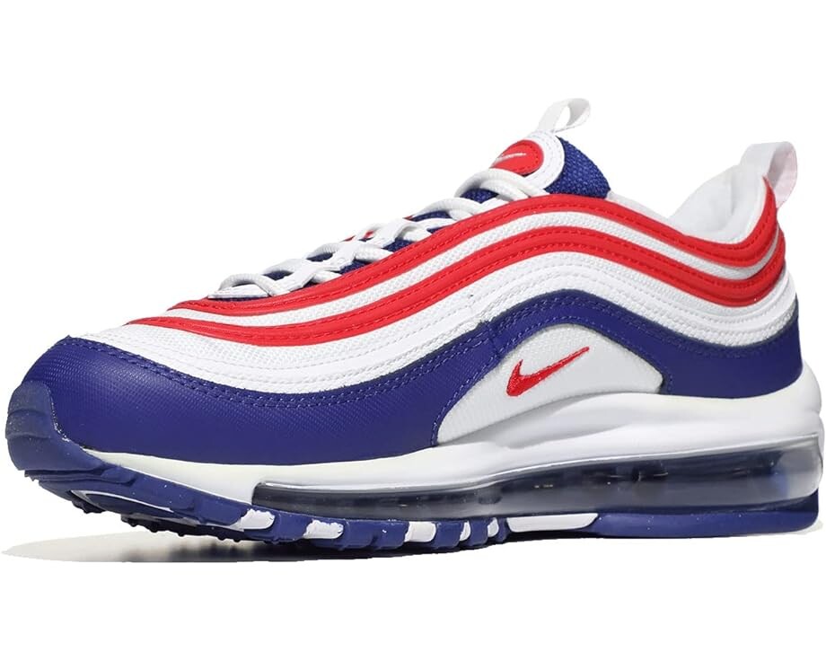 

Кроссовки Nike Air Max 97, цвет White/University Red/Deep Royal