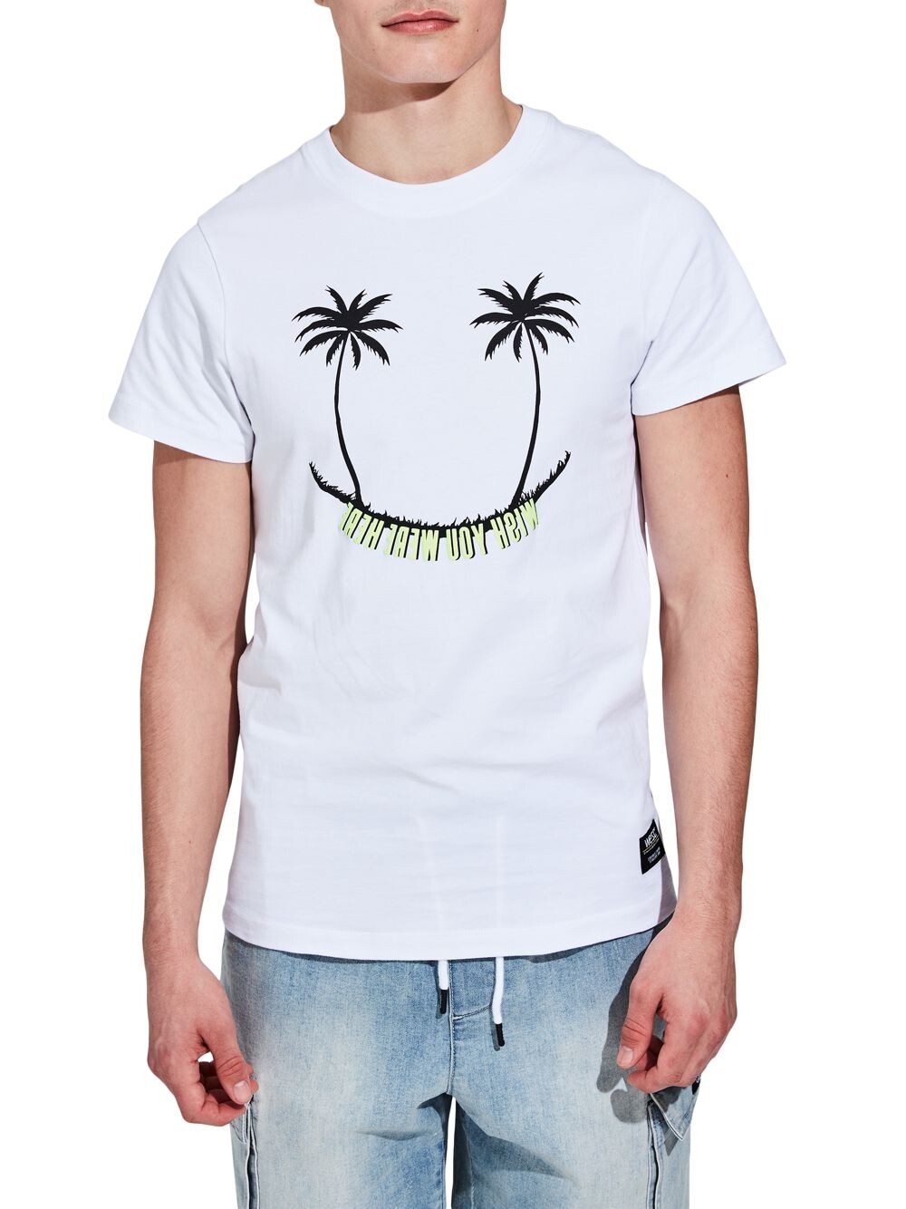 

Хлопковая футболка Max Palm Tree Wesc, белый