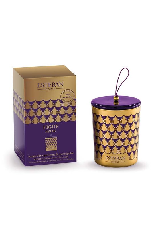 Ароматическая свеча Figue Noire 180 г Esteban, мультиколор ароматическая свеча esteban белая орхидея 170 г серая