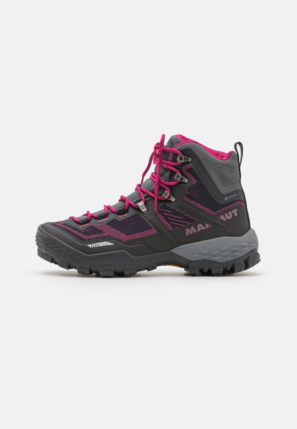 

Ботинки для походов Mammut Ducan High GTX, серый/розовый