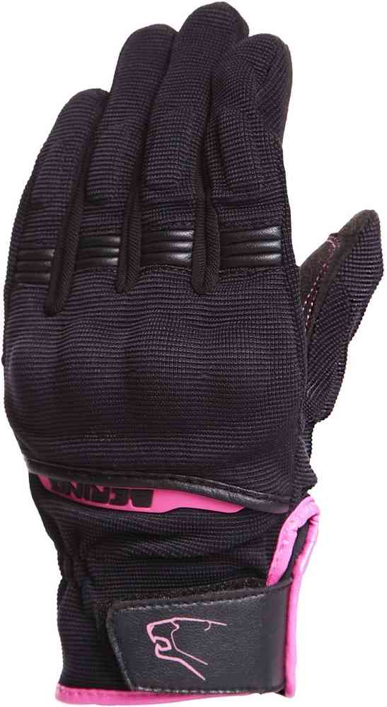 Женские мотоциклетные перчатки Fletcher Bering, черный/розовый bering 10725 766