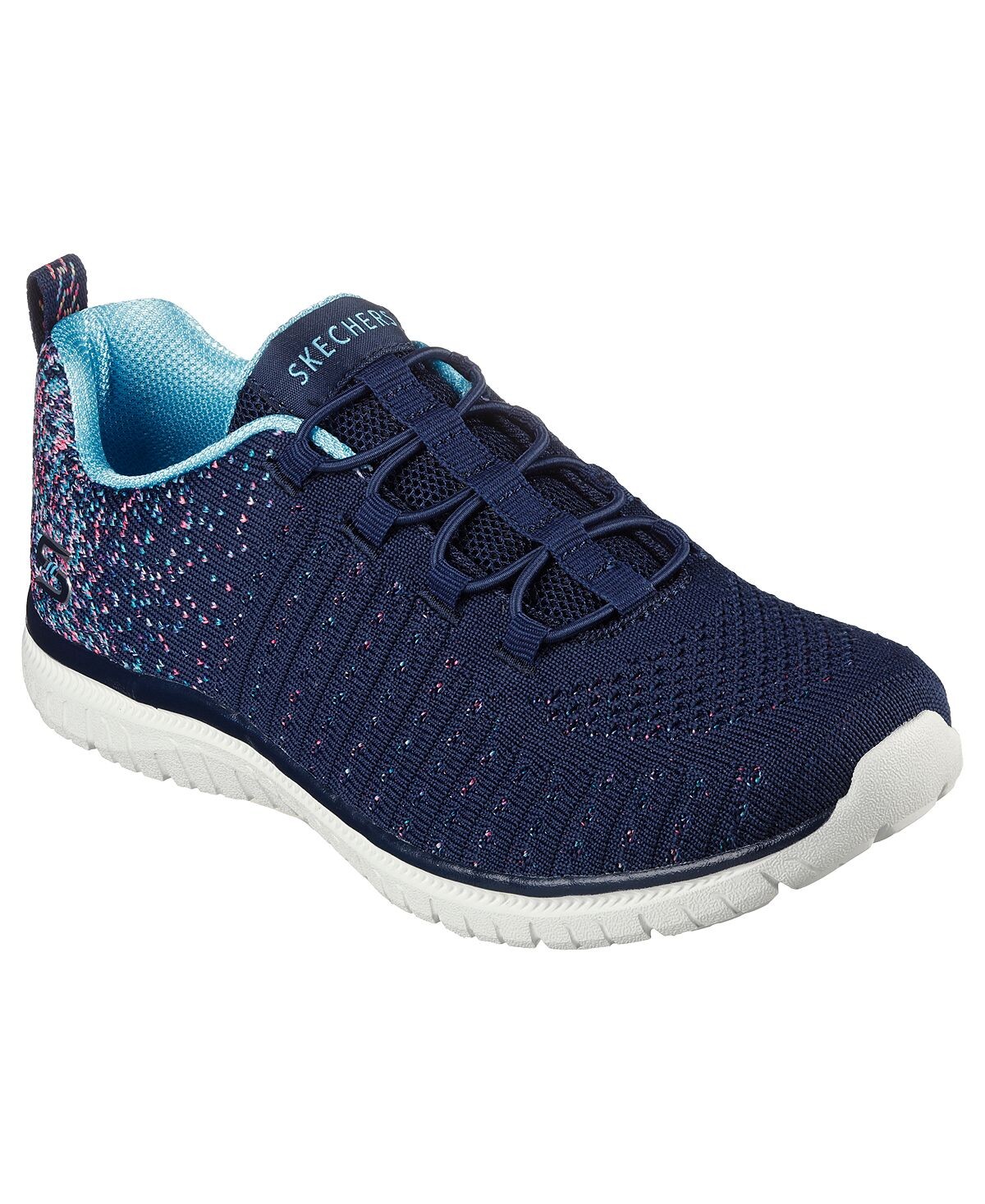 

Женские прогулочные кроссовки без шнуровки Virtue от Finish Line Skechers, синий
