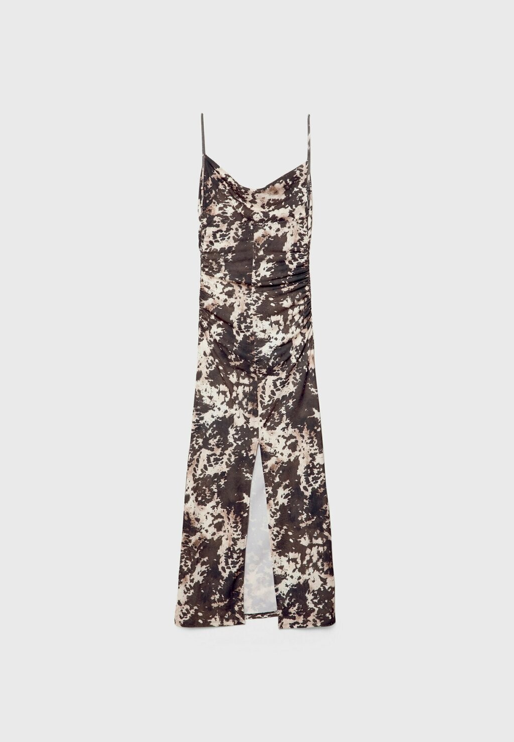 

Платье макси Stradivarius, пестрый коричневый