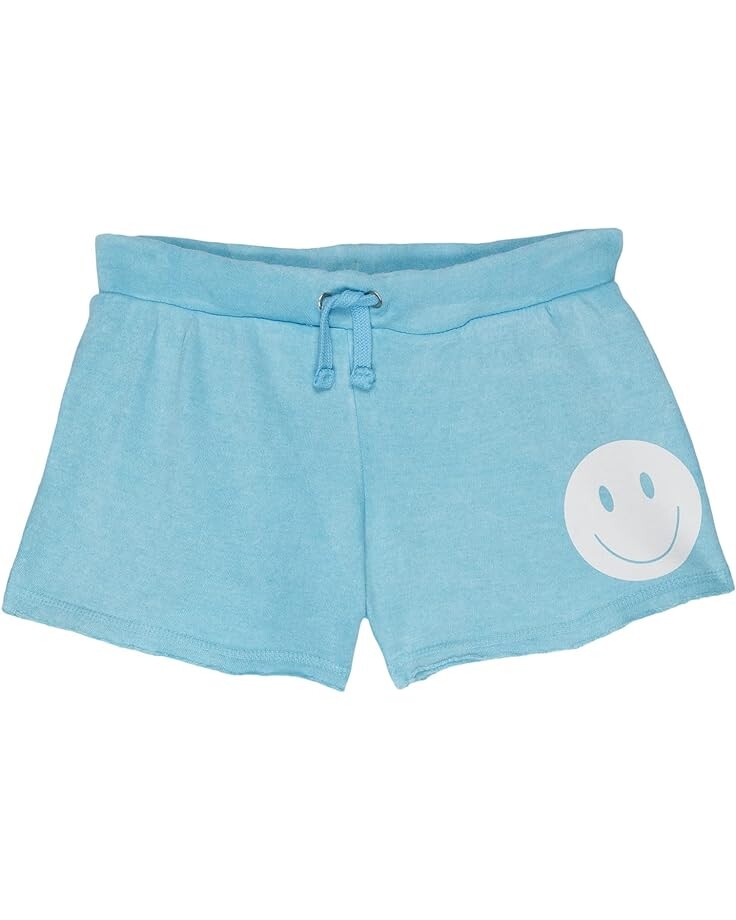 

Шорты Vintage Havana Burnout Fleece Smiley Shorts, цвет Bermuda Blue