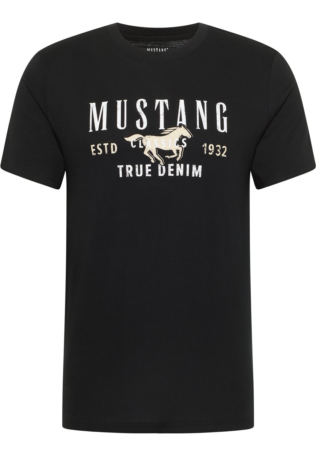 

Футболка с принтом Mustang, черный