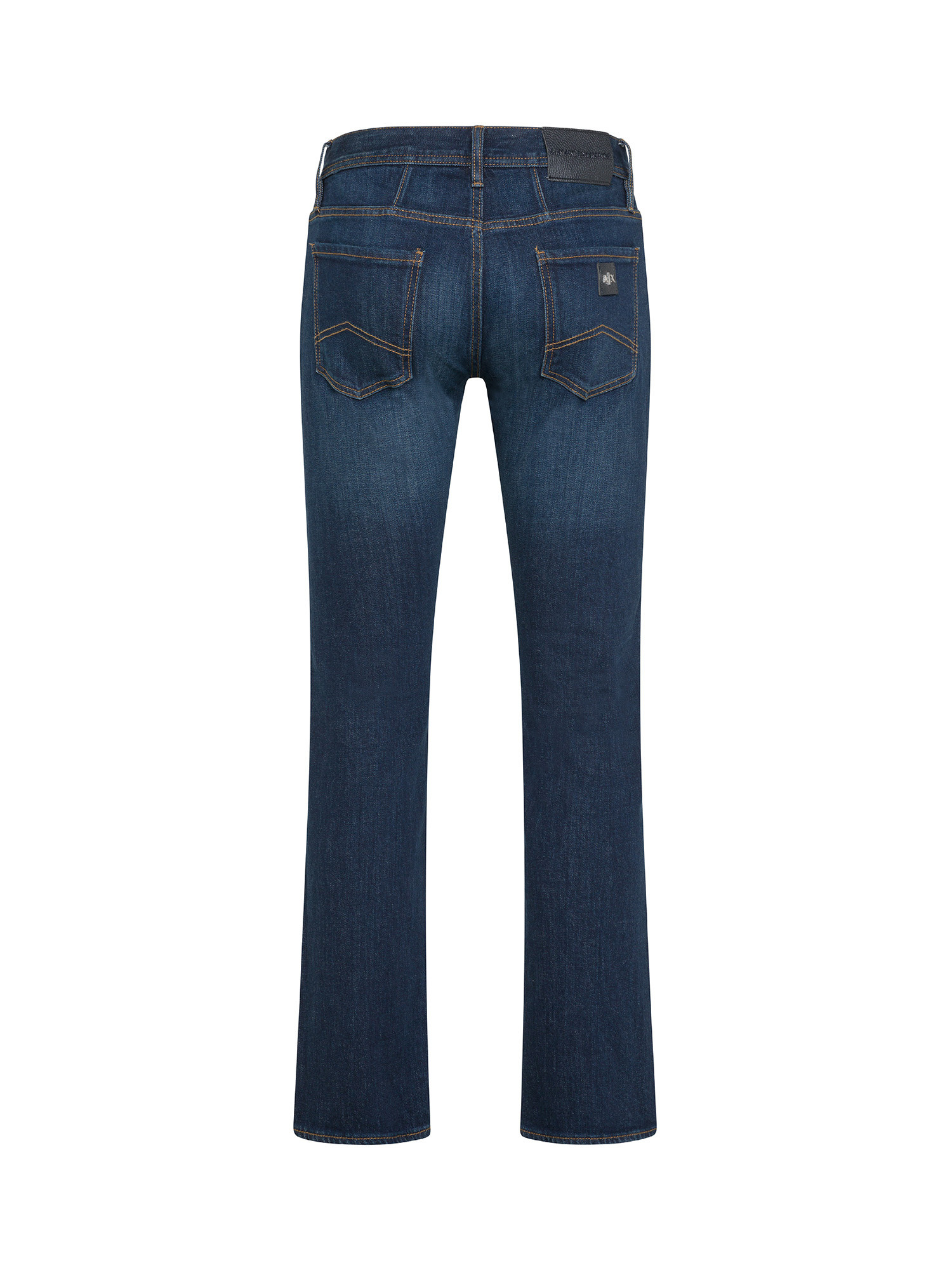 Armani Exchange узкие джинсы с пятью карманами, темно-синий