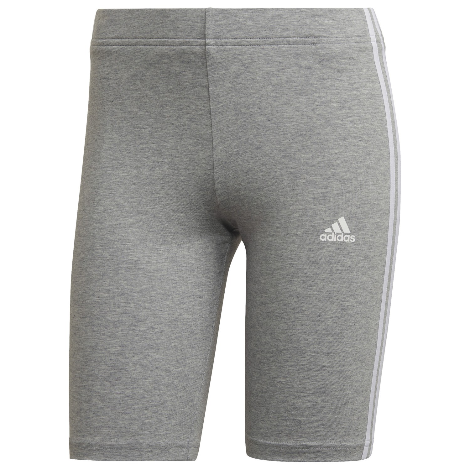 Шорты Adidas Women's 3 Stripes BK, цвет Medium Grey Heather/White спортивные шорты rhude sweatshort heather grey серый