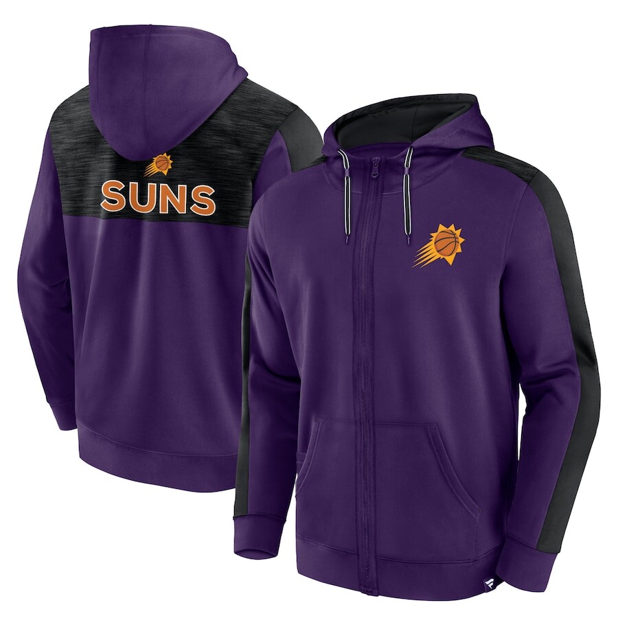 

Толстовка на молнии Fanatics Branded Phoenix Suns, фиолетовый