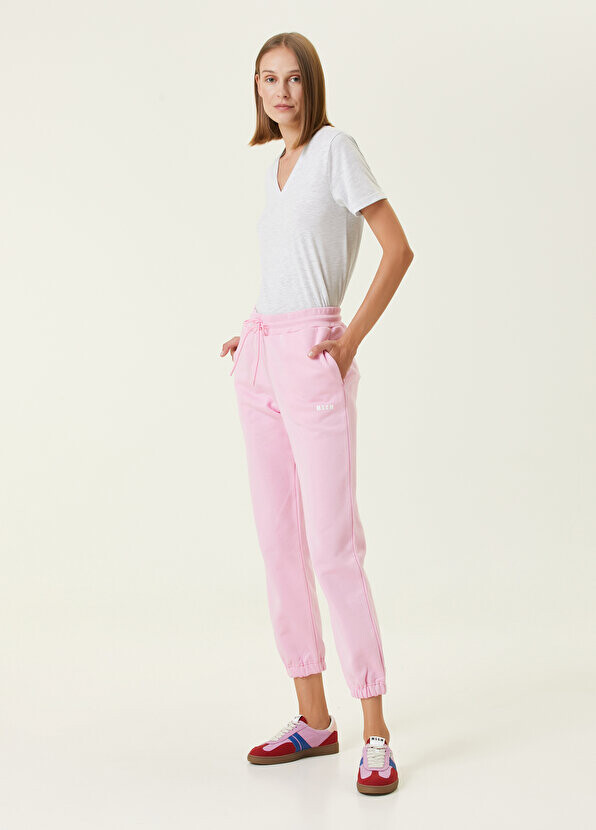 

Розовые спортивные штаны на резинке Msgm, Розовый