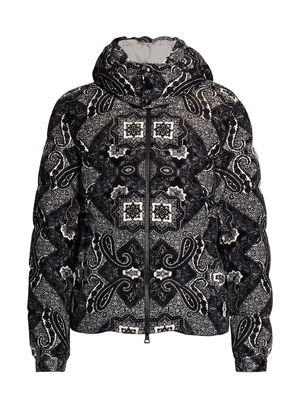

Куртка Gartempe с узором пейсли Moncler, серый