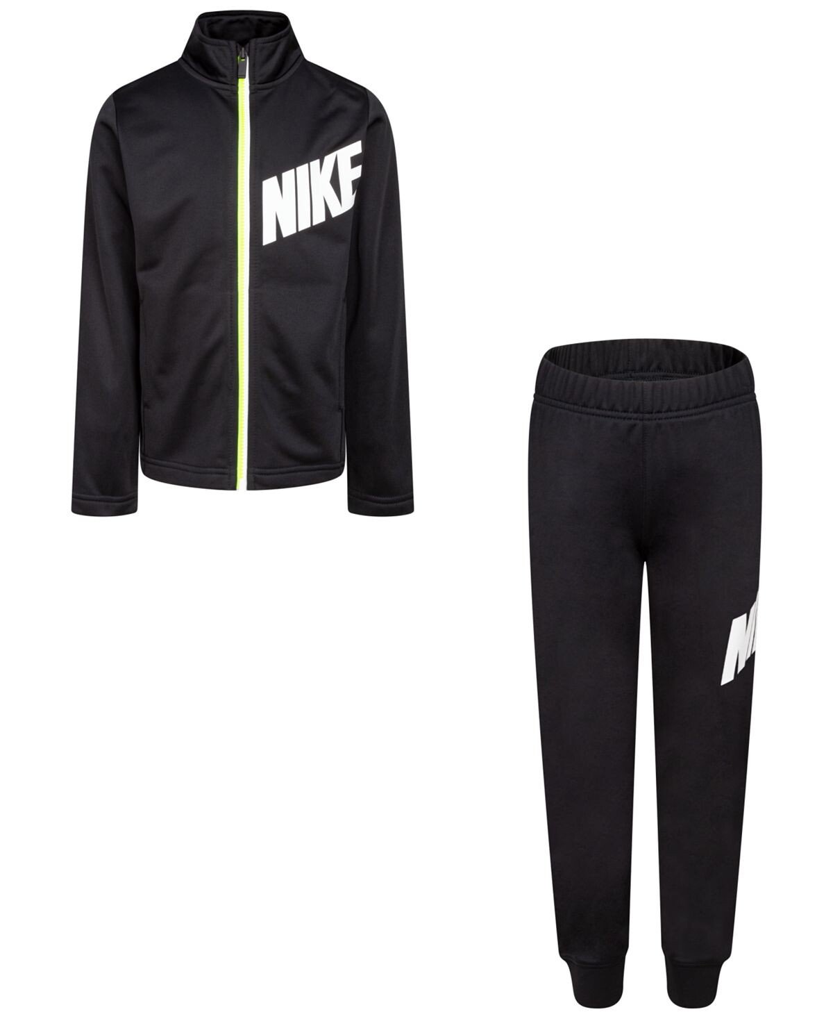 

Куртка и брюки на молнии во всю длину Little Boys Core, комплект из 2 предметов Nike