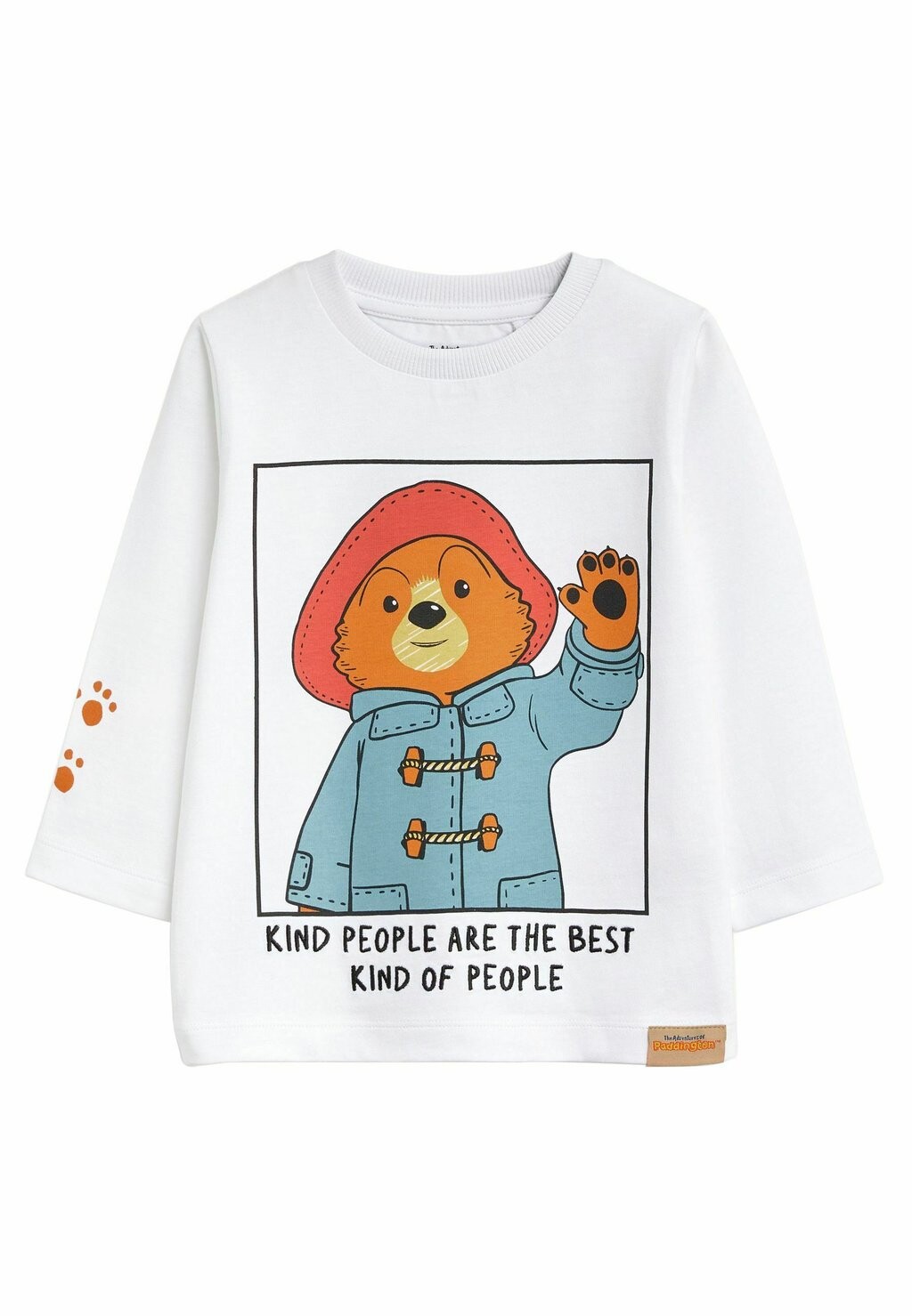 

Топ с длинными рукавами LONG SLEEVE LICENSE T-SHIRT Next, цвет paddington bear white