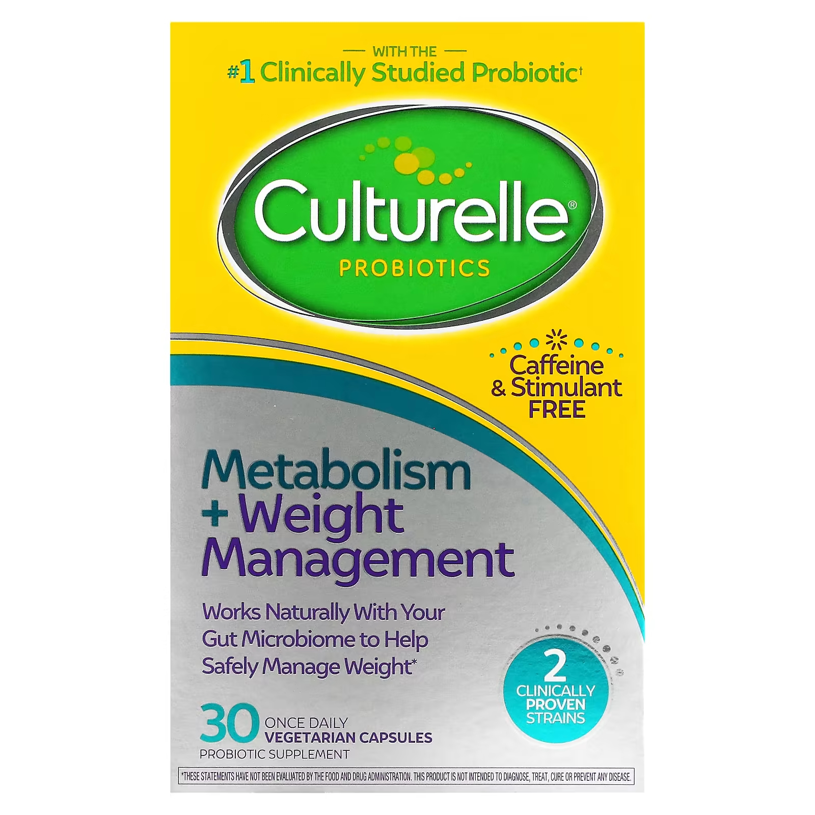 Culturelle Пробиотики для метаболизма и контроля веса, 30 вегетарианских капсул culturelle чистые пробиотики для детей 30 порционных пакетиков