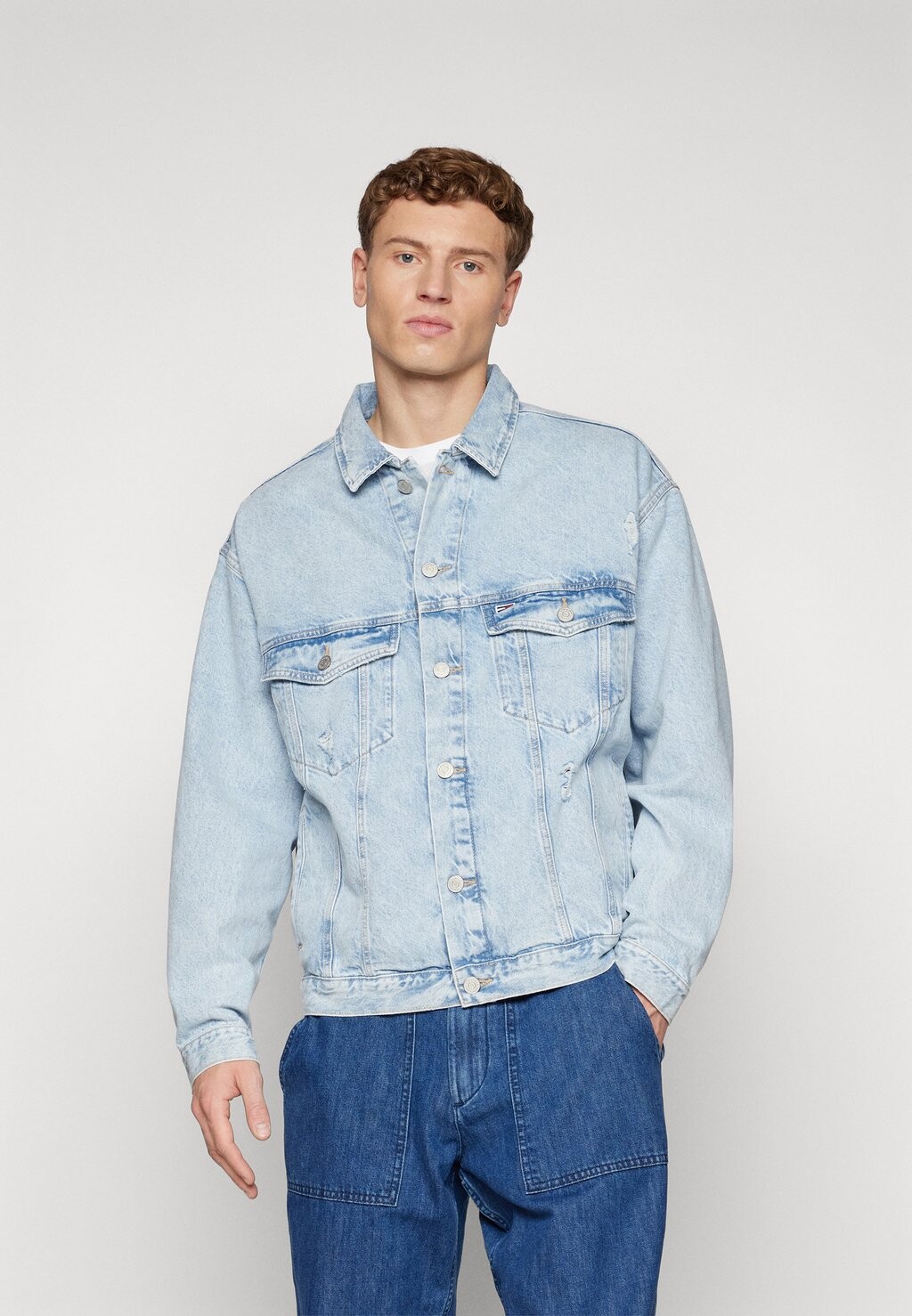 

Джинсовая куртка AIDEN Tommy Jeans, цвет denim light