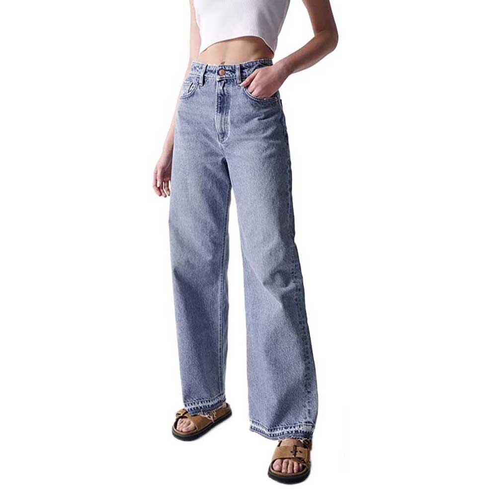 

Джинсы Salsa True Wide High Waist, синий