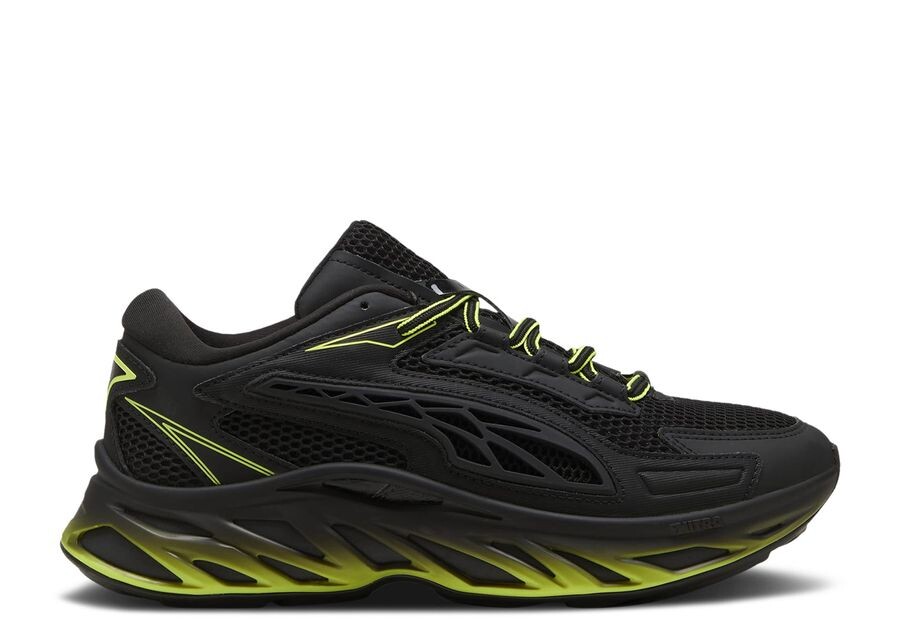 

Кроссовки Puma Exotek Nitro 'Black Electric Lime', черный